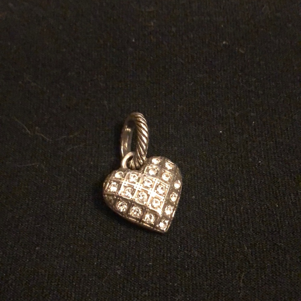 Brighton Charm- Rhinestone full Heart